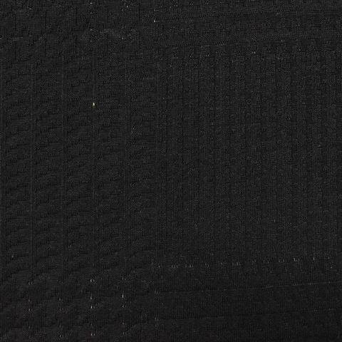 Black Textured Jacquard, Poly-Viscose