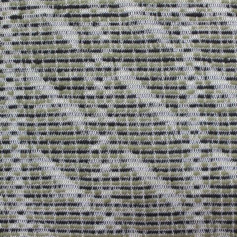 Jacquard Polyester Cotton Knit Fabric