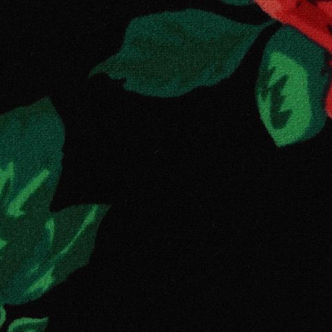 Bold Floral Polyester Stretch Scuba Knit Fabric