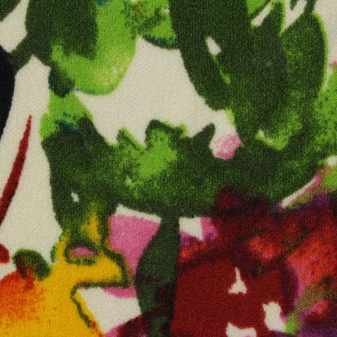 Printed Polyester Stretch Scuba Knit Fabric