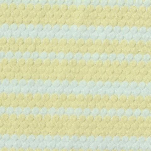 Striped Polyester Viscose Stretch Knit Fabric