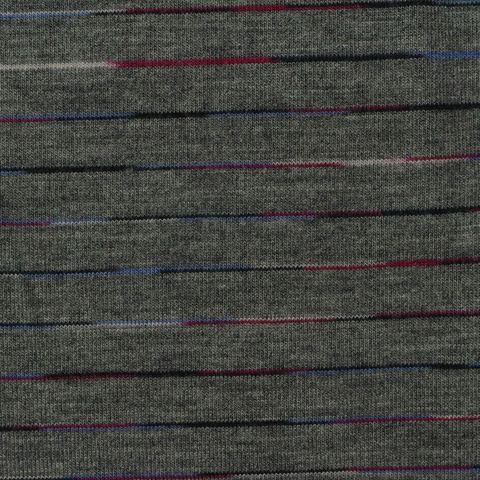 Grey Stripes Knit, Viscose