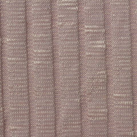 Heather Slub Viscose Polyester Stretch Rib Knit Fabric