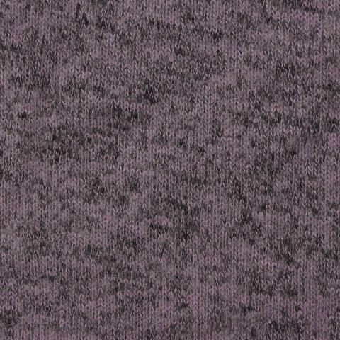 Heather Brushed Viscose Polyester Stretch Chunky Knit Fabric