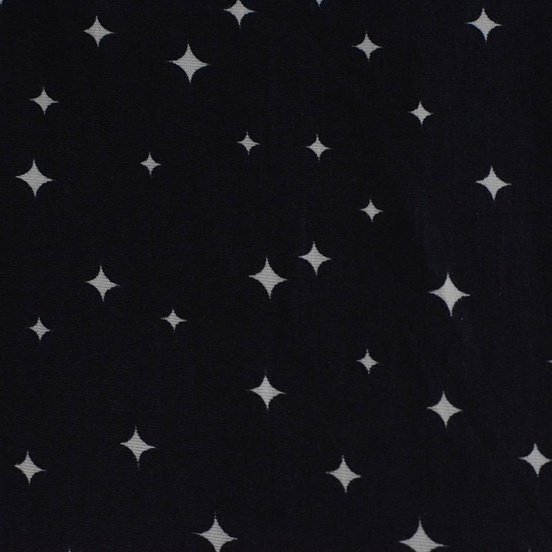 Printed Viscose Stretch Knit Fabric