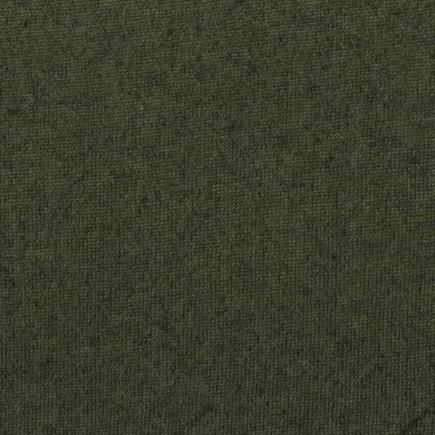 Heather Brushed Polyester Stretch Chunky Knit Fabric