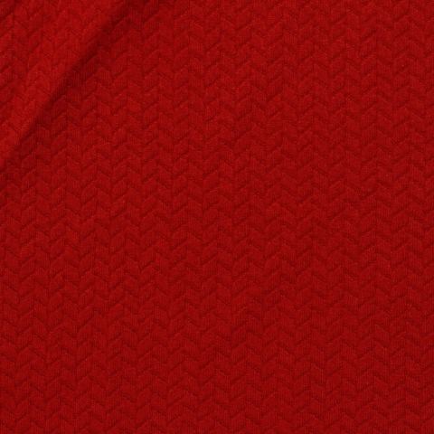 Jacquard Polyester Viscose Stretch Knit Fabric