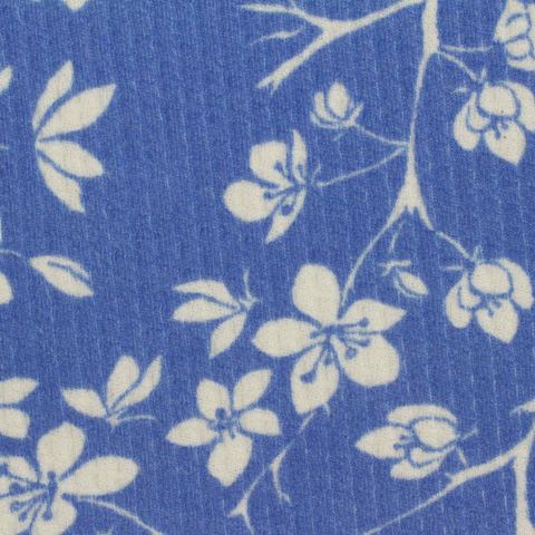 Bold Floral 100% Polyester Waffle Knit Fabric