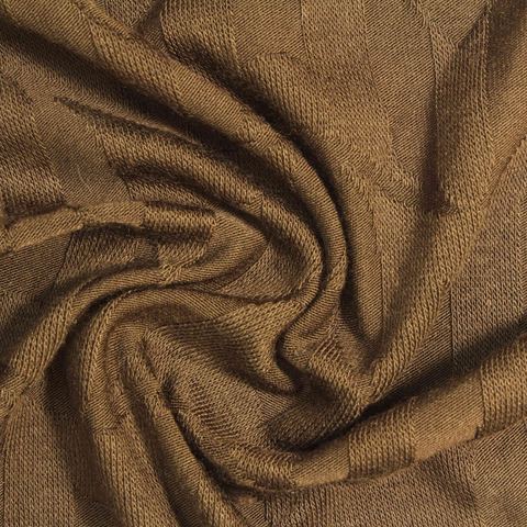 Jacquard Viscose Acrylic Stretch Knit Fabric