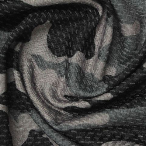 Grey Camo Mesh, Polyester