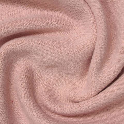Heather Brushed Polyester Cotton Stretch Scuba Knit Fabric
