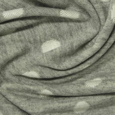 Dotted Viscose Polyester Knit Fabric