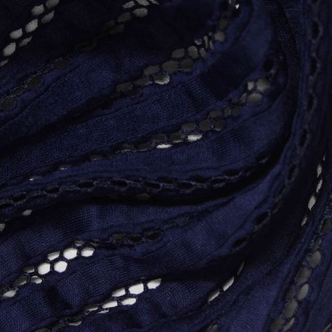 Striped 100% Polyester Warp Knit Fabric