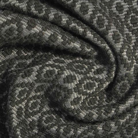 Jacquard Polyester Stretch Knit Fabric