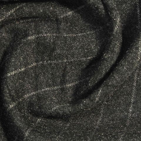 White Check Ponte Knit, Viscose-Poly
