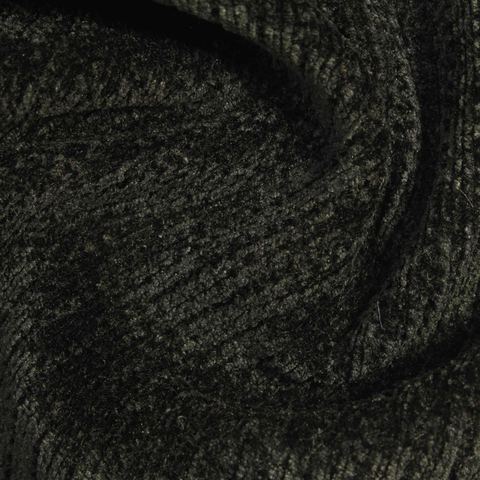 Heather Polyester Stretch Chenille Fabric