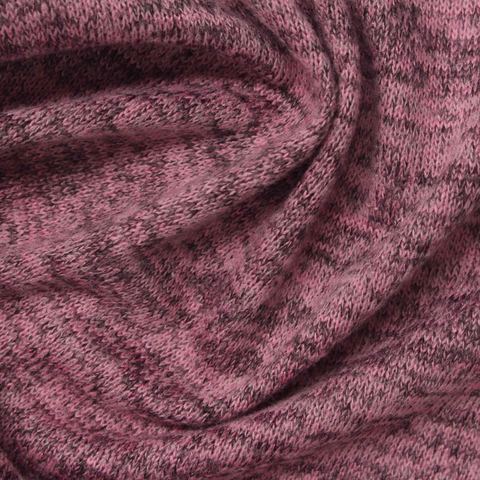 Heather Polyester Stretch Knit Fabric