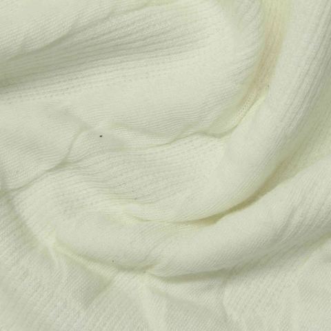 Jacquard Polyester Cotton Stretch Knit Fabric