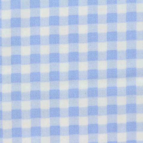 Fine Plaid Cotton Polyester Poplin Fabric
