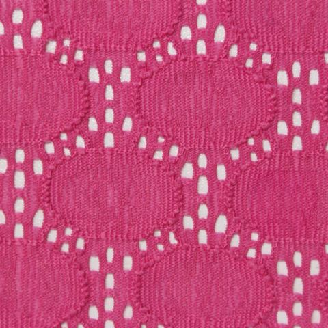 Pink Geometric Lace, Nylon