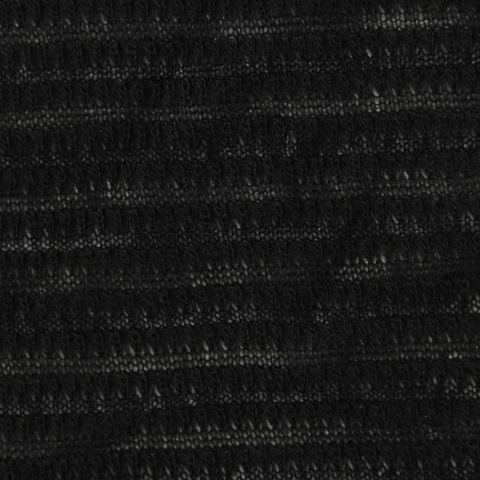 Striped Acrylic Polyester Knit Fabric
