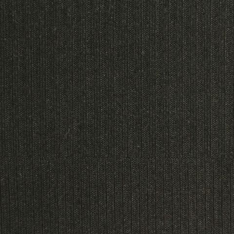Polyester Viscose Stretch Rib Knit Fabric