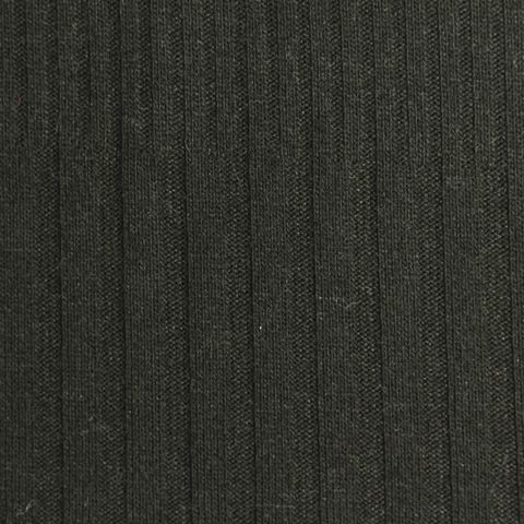 Polyester Viscose Stretch Rib Knit Fabric