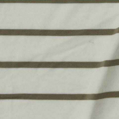 Striped Viscose Stretch Knit Fabric