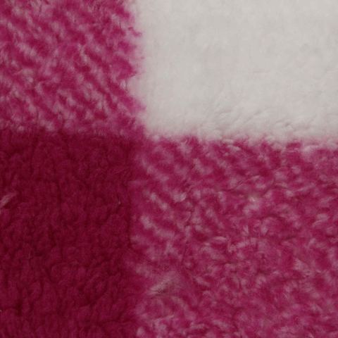 Plaid 100% Polyester Minky Fabric