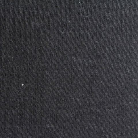 Heather Polyester Viscose Rib Knit Fabric
