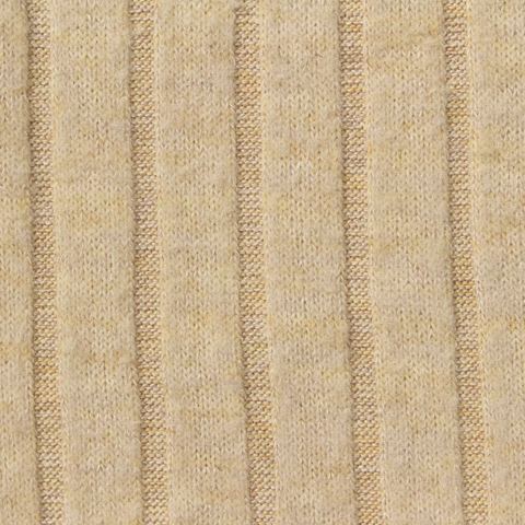 Yarn-Dyed Brushed Polyester Viscose Stretch Knit Fabric