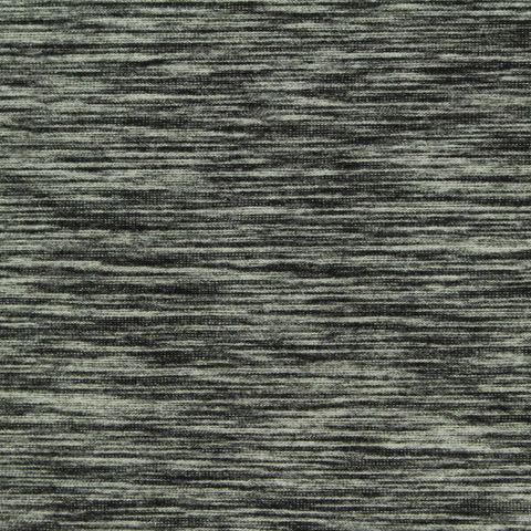 Black Marl Jersey Knit, Poly-Spandex