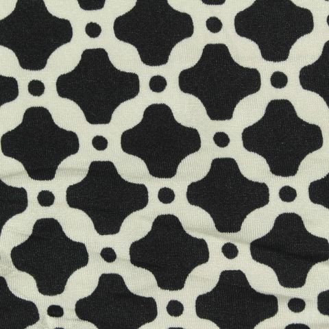 Printed Polyester Stretch Knit Fabric