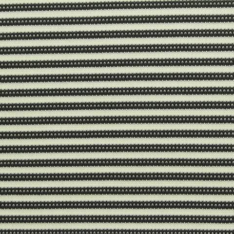 Fine Striped Polyester Stretch Knit Fabric