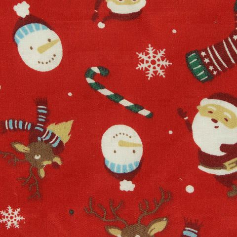 Printed Cotton Polyester Poplin Fabric