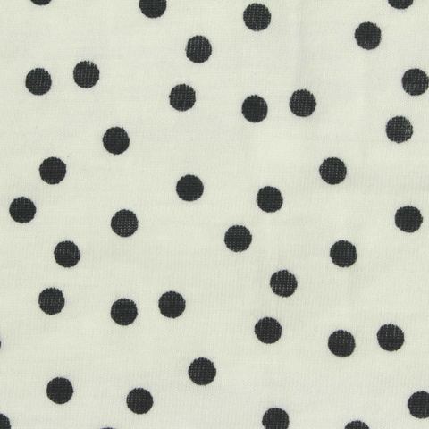 Fine Dotted Polyester Stretch Knit Fabric