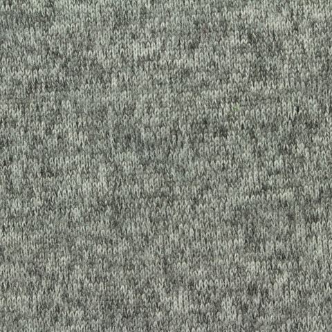 Heather Brushed Polyester Stretch Chunky Knit Fabric