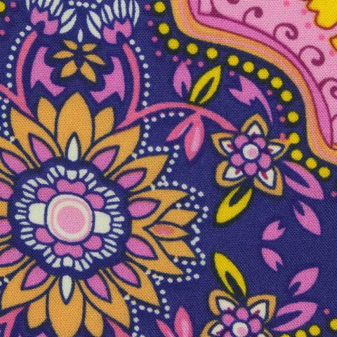 Bold Floral 100% Viscose Knit Fabric