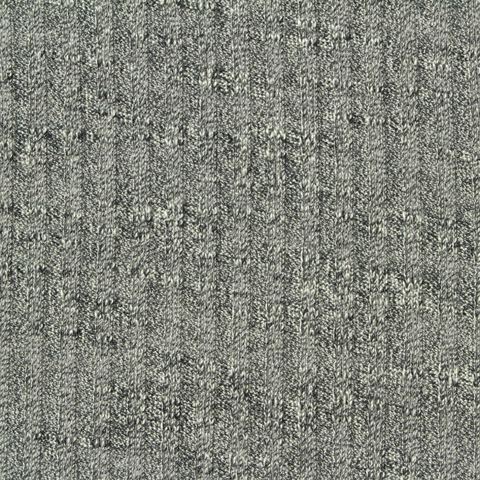 Heather Slub Polyester Viscose Rib Knit Fabric
