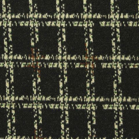 Plaid Polyester Stretch Knit Fabric