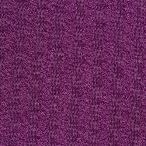 Jacquard Polyester Stretch Rib Knit Fabric
