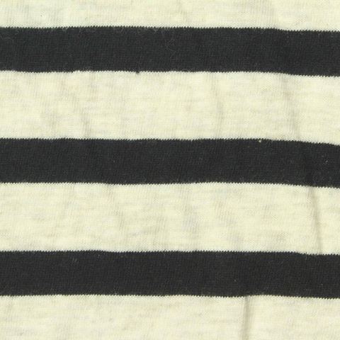 Striped 100% Cotton Knit Fabric