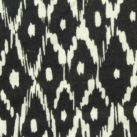 Printed Viscose Stretch Knit Fabric