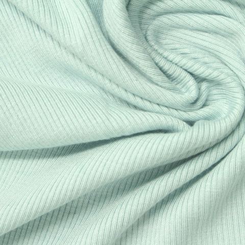 Viscose Stretch Rib Knit Fabric