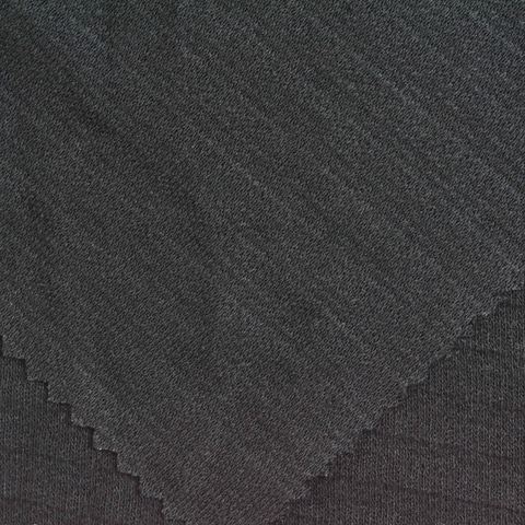 Heather Polyester Viscose Stretch Knit Fabric