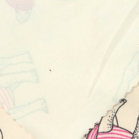 Animal Print Polyester Stretch Milk Silk Knit Fabric