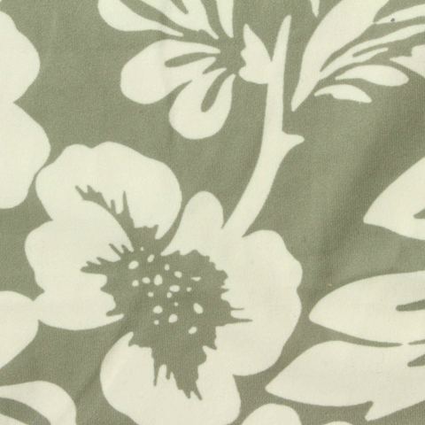 Bold Floral Brushed Polyester Stretch Milk Silk Knit Fabric