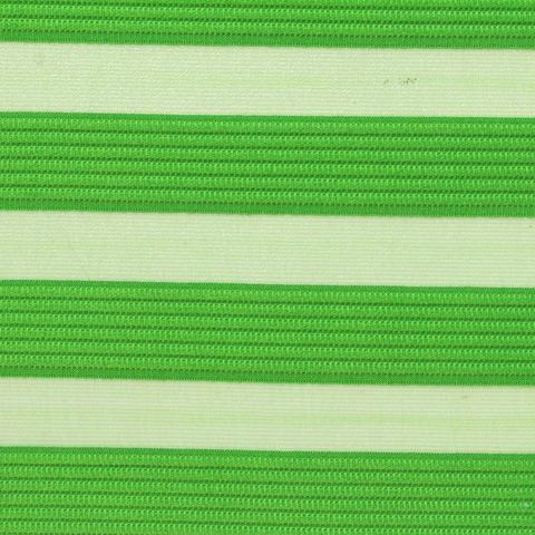 Striped Polyester Stretch Mesh Fabric