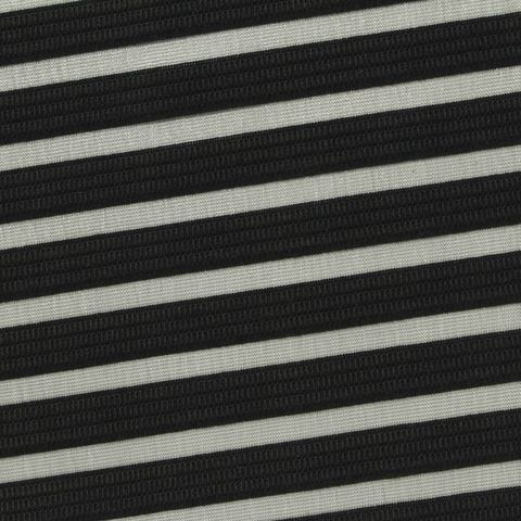 Striped Polyester Stretch Knit Fabric