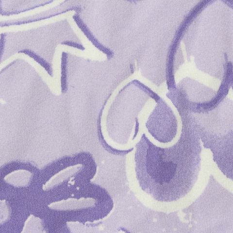 Printed Polyester Stretch Milk Silk Knit Fabric